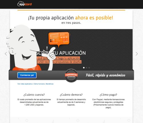 Su modelo de negocio se basa en el concepto de Crowdsourcing.