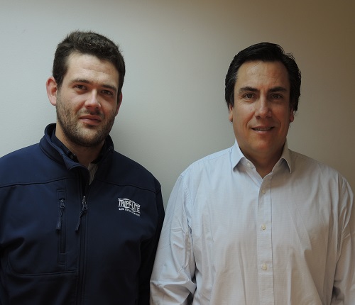 Miguel Ángel Gutierrez y Juan Pablo Ortuza.