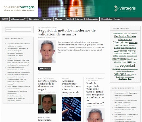 Comunidad de Especialistas Vintegris