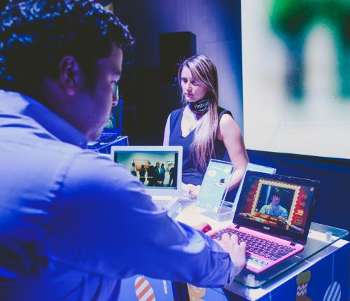 El showroom de Intel.