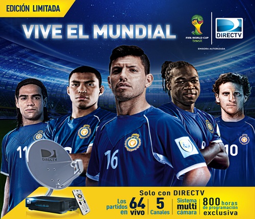Nueva aplicación de DirectTV para la Copa Mundial de la FIFA DirectTV para la Copa Mundial de la FIFA