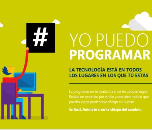 La iniciativa #Yopuedoprogramar capacitará a jóvenes chilenos