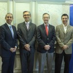 Pablo Moreno, Hugo Martorelli, Carlos Miranda Kosch y Mauricio Arriagada.