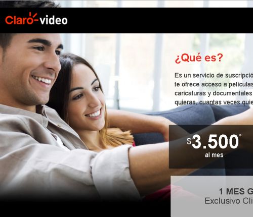 Clientes con servicios streaming de Claro aumentan diez veces
