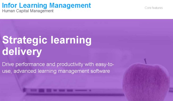 Infor invierte en mejorar sus herramientas de aprendizaje