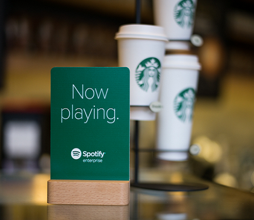 Starbucks y Spotify se unen para ofrecer música en streaming