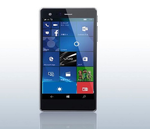 VAIO anuncia un smartphone con Windows 10 mobile