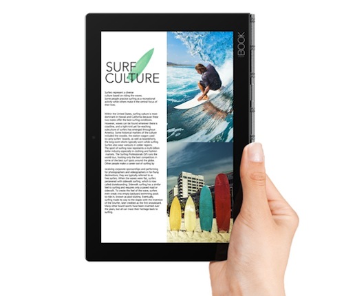 Lenovo Yoga Book: La estrella emergente de IFA 2016