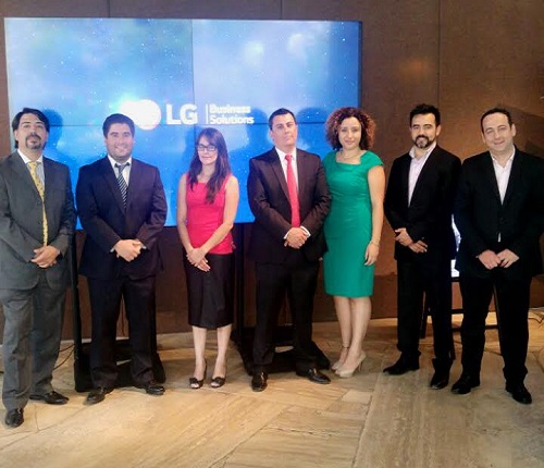 LG lanzó en Chile su nuevo line-up de soluciones B2B
