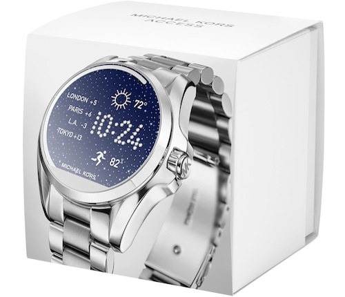 Michael Kors lanza su Primer Reloj Inteligente al Retail