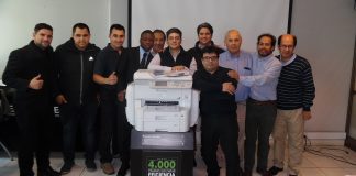 Epson Chile continua certificaciones a Canales de la línea WorkForce Pro