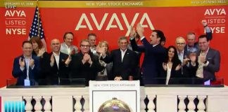 Avaya celebra su salida al Mercado en la Bolsa de Nueva York