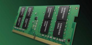 Samsung lanza primera RAM DDR4 SO-DIMM de 32 GB a 10 nm