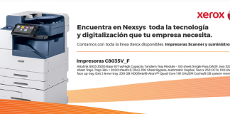 Nexsys invita a sus canales a conocer los productos de Xerox