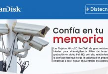 Distecna Chile y SanDisk destacan sus tarjetas para Videovigilancia