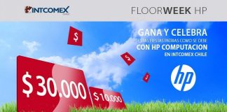 Intcomex Chile esta celebrando el Floor Week de HP Computación