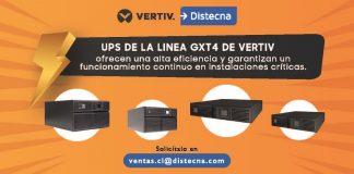 Distecna Chile destaca la disponibilidad de nuevos productos de Vertiv