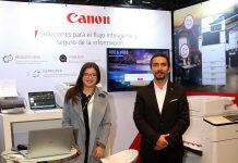 Canon mostró sus soluciones en la Cámara Aduanera de Chile