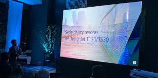 HP Chile presentó a clientes, socios y canales nuevos plotters DesignJet