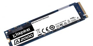 Kingston lanza SSD NVMe PCIe A2000 de próxima generación