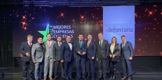 Defontana elegida una de las mejores empresas chilenas 2019