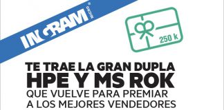 Ingram Micro, HPE y MS ROK se unen para premiar a los mejores vendedores