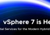 VMware anuncia la disponibilidad general de VMware vSphere 7