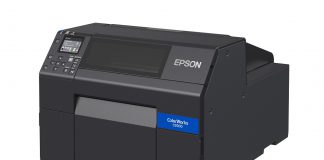 Epson ColorWorks C6000 permite actualizarse a etiquetas de color