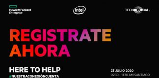 HPE lo invita a inscribirse al Evento Anual de Partners “Here to Help”