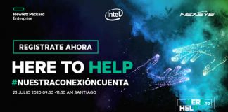 Nexsys y HPE lo invitan a ser parte de “Here to help”