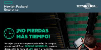 Tecnoglobal y HPE ofrecen precios convenientes en diversos productos