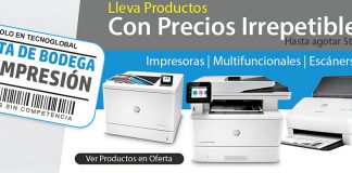 Tecnoglobal lo invita a venta de Bodega de HP Impresión