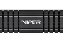 Patriot presenta el SSD VPN100 PCIe m.2 de Viper Gaming