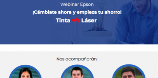 Ingram Micro y Epson invitan al webinar “Tinta v/s Láser”