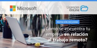 Licencias Online y Microsoft mostrarán las mejores herramientas para su oficina remota