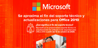 Nexsys y Microsoft anuncian fin de soporte de Office 2010