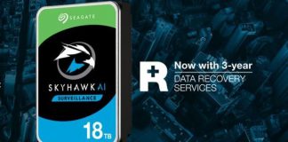 Seagate lanza disco de videovigilancia de 18 TB con IA