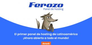 DonWeb presenta Ferozo, su nuevo panel de control de hostings
