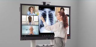 Tripp Lite continua promoviendo su nueva pantalla interactiva móvil