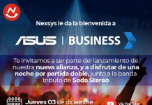 Nexsys lo invita al lanzamiento de ASUS Business