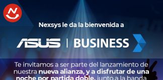 Nexsys lo invita al lanzamiento de ASUS Business