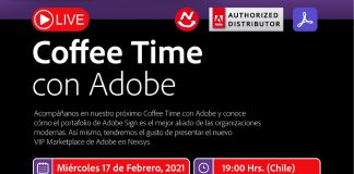 Nexsys lo invita a un nuevo Coffe Time junto a Adobe