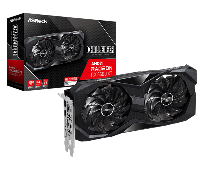 ASRock_AMD Radeon RX 6600 XT Challenger D 8GB OC