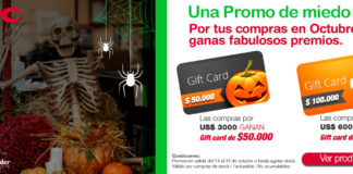 Tecnoglobal y APC premian al canal con fabulosas gift cards en Halloween