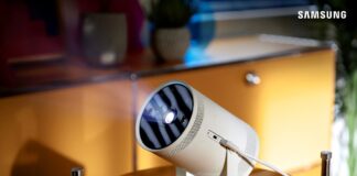 CES 2022: Freestyle de Samsung un proyector smart portátil todo terreno