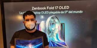 ASUS presenta la primera laptop OLED plegable de 17” del mundo