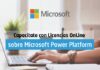 Capacítate con Licencias Online sobre Microsoft Power Platform