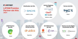 Fortinet premia a sus partners de América Latina y el Caribe