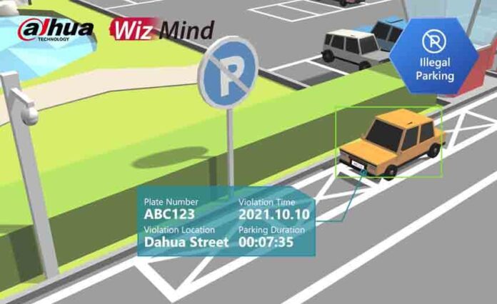Dahua-WizMind-Illegal-Parking-Detection