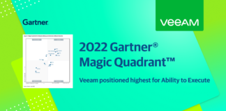 Veeam se posiciona como Líder en el Cuadrante Mágico de Gartner 2022